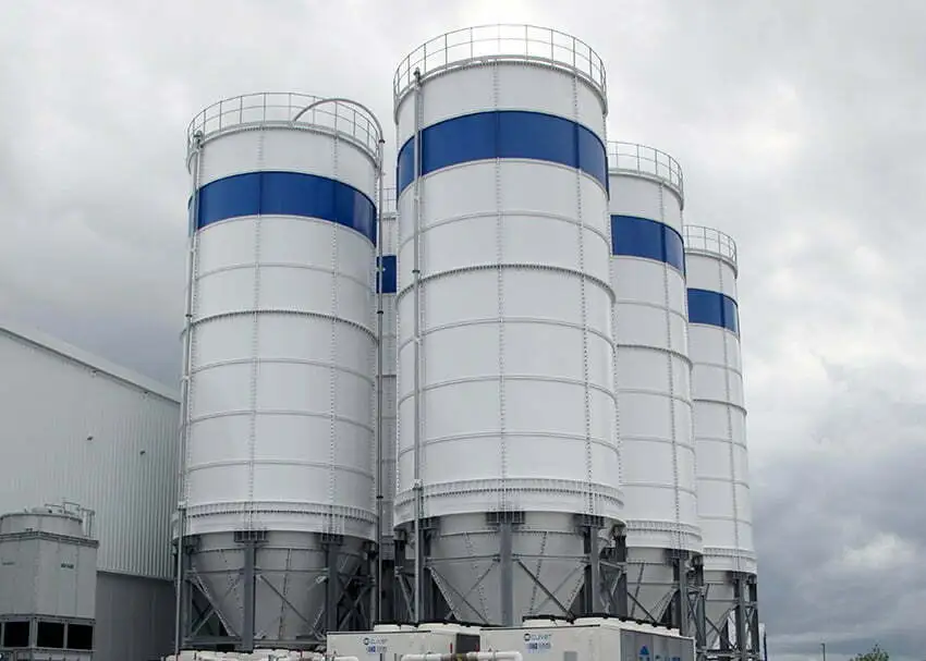 conveyor industries circular panel silos