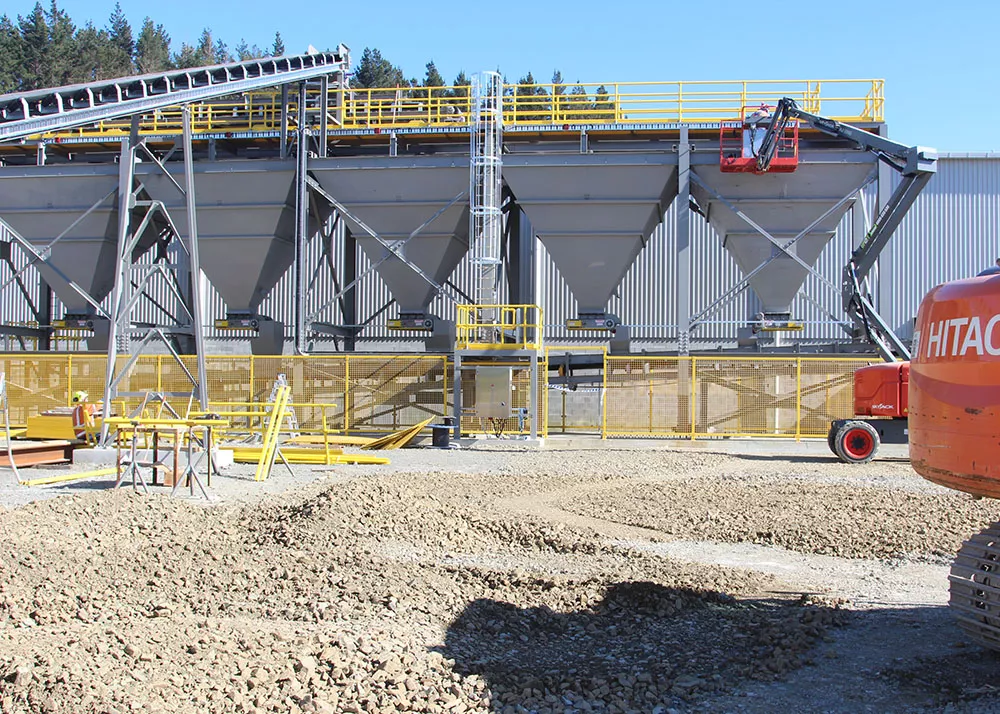 conveyor industries belt conveyor concrete plant