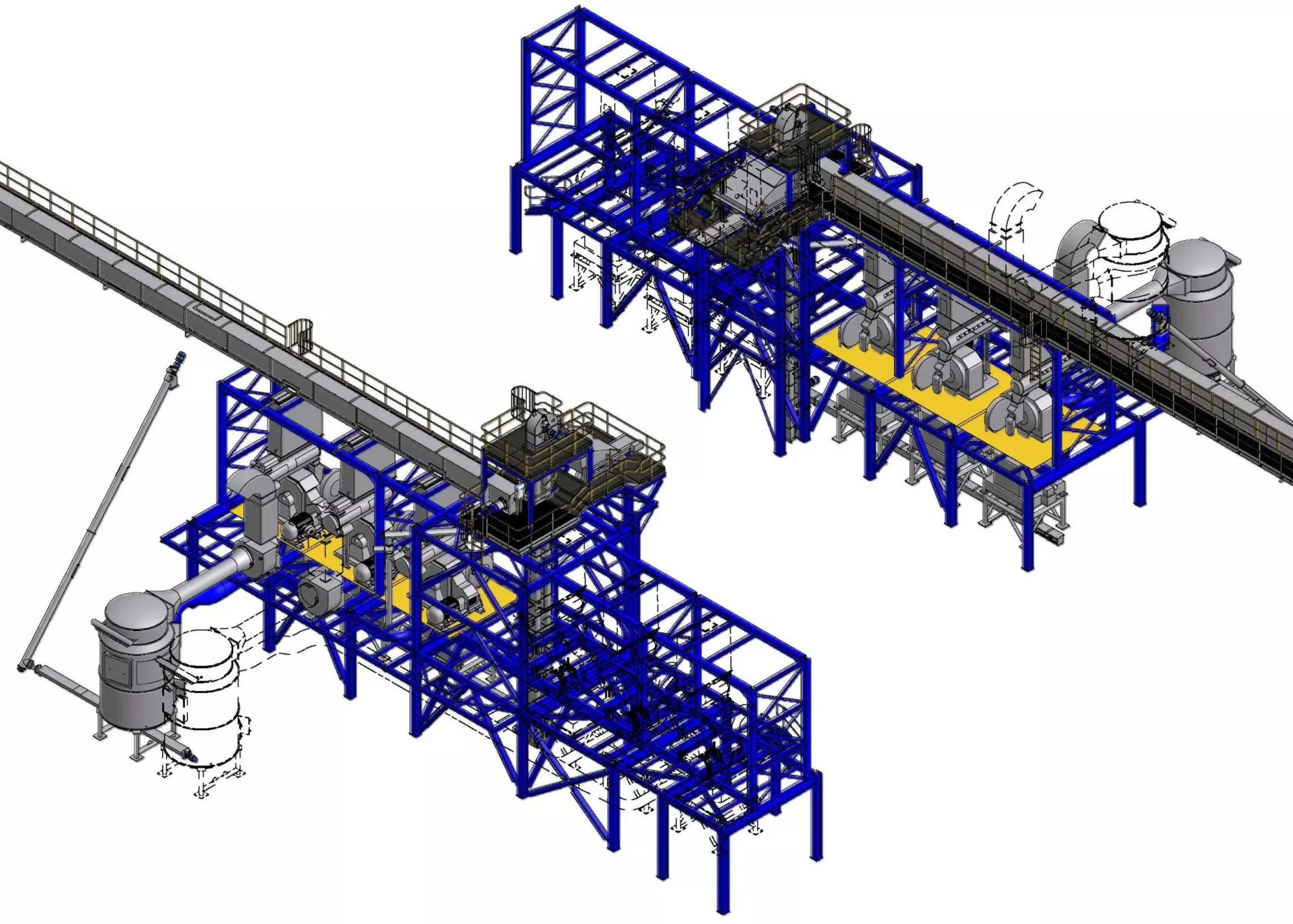 Conveyor Industries pellet mill design drawing