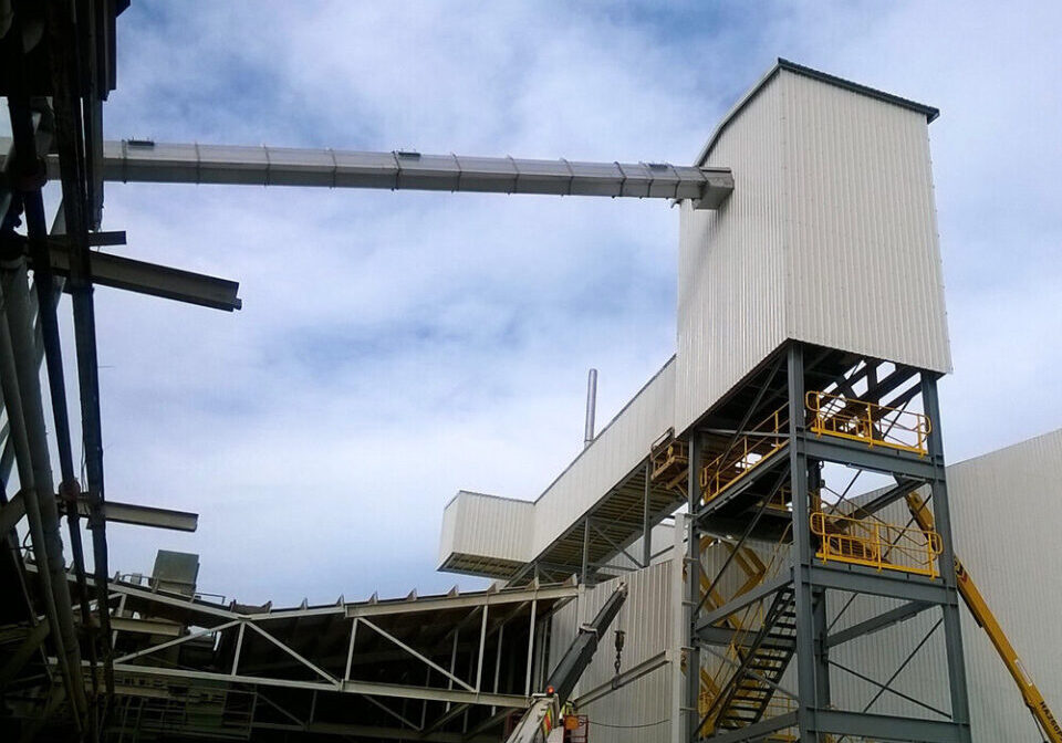CIL Ltd air-supported belt conveyor site upgrade.