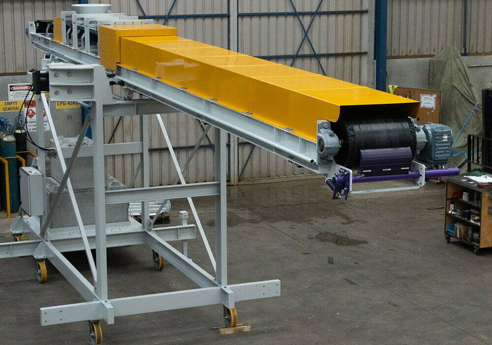 conveyor industries container loading system
