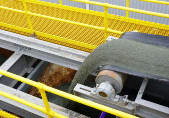 conveyor industries masonry block plant install