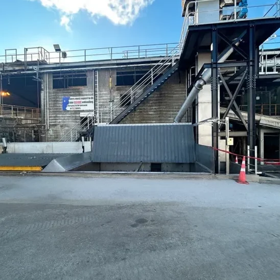 Conveying system rendering facility.