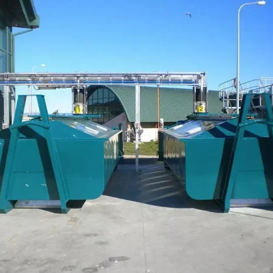 Self-Levelling Skip Bins.